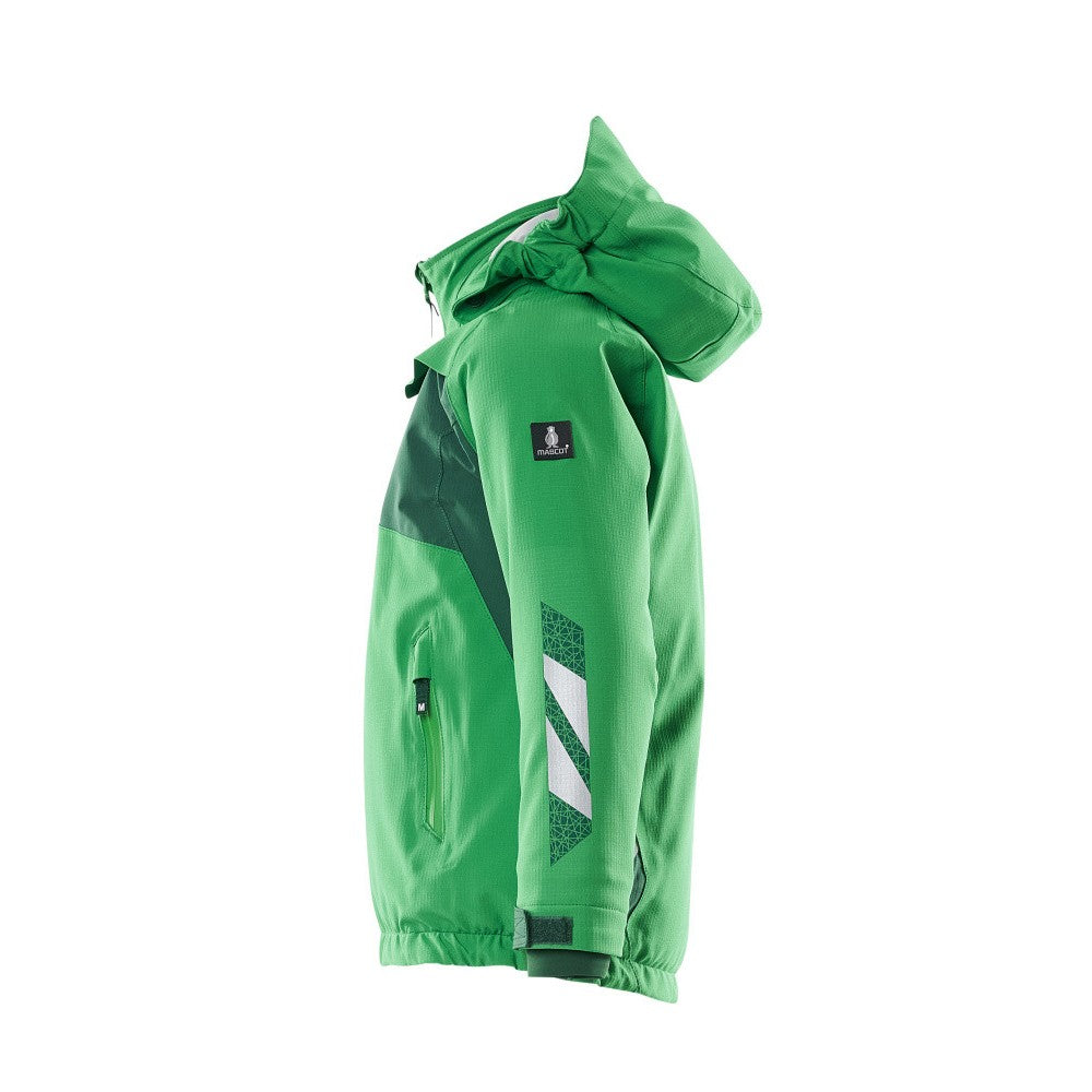 Grass Green-Green - Lifestyle - Mascot Childrens-Kids Accelerate Winter Waterproof Jacket