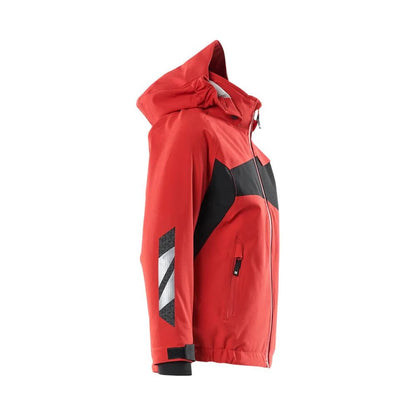 Traffic Red-Black - Back - Mascot Childrens-Kids Accelerate Winter Waterproof Jacket