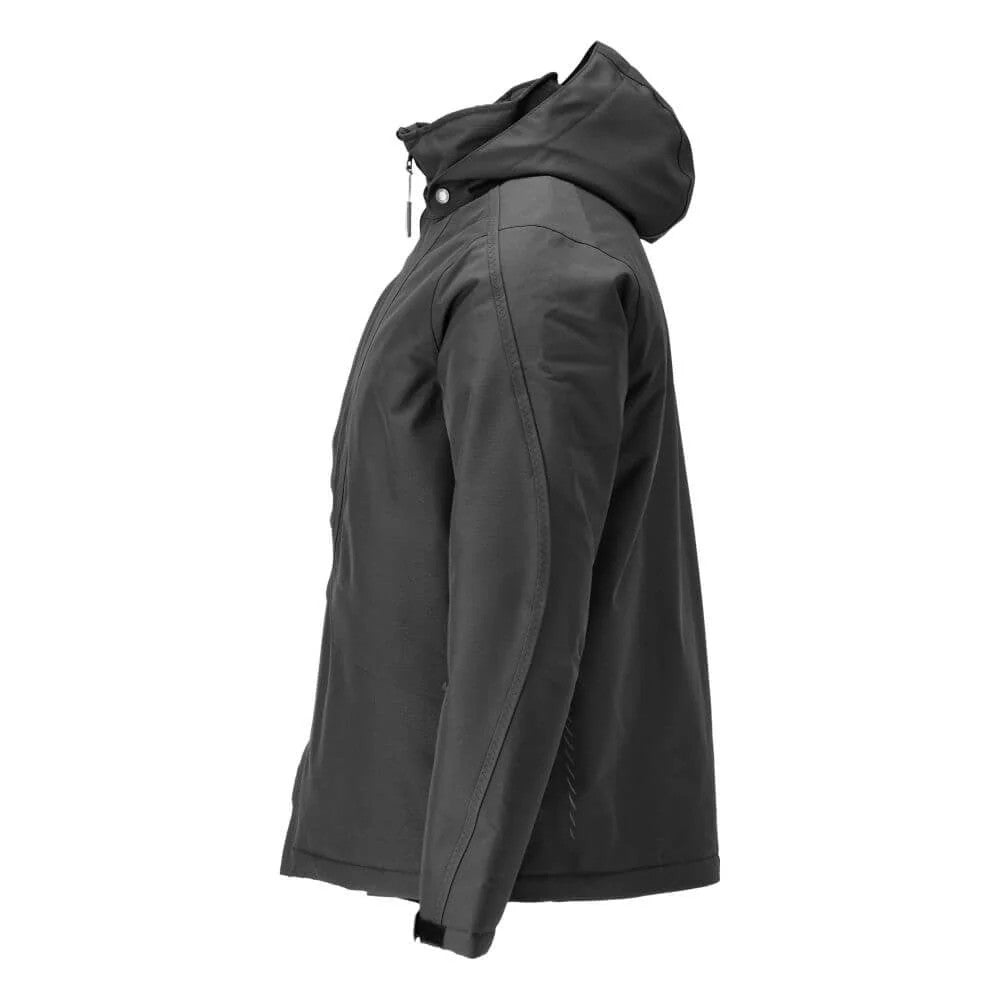 Black - Lifestyle - Mascot Mens Customised Polyester Winter Jacket