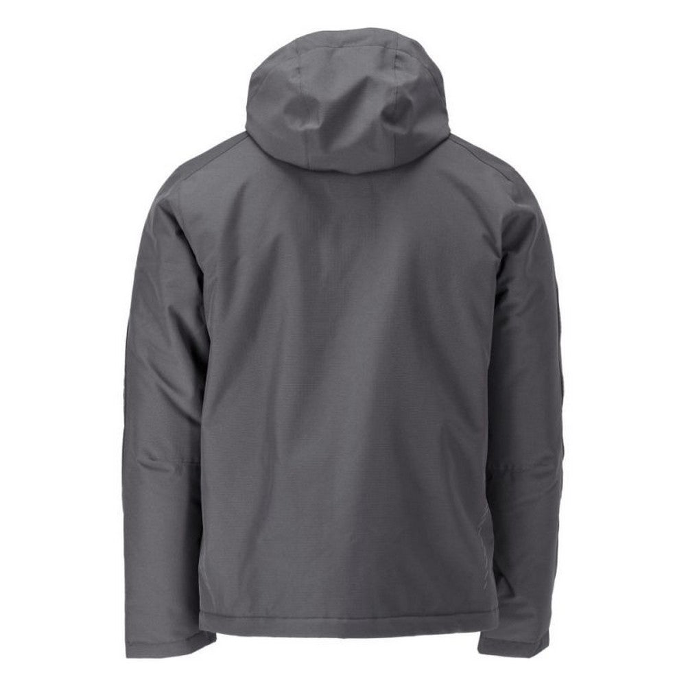 Stone Grey - Back - Mascot Mens Customised Polyester Winter Jacket