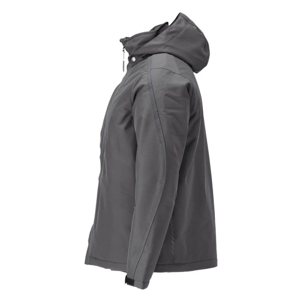 Stone Grey - Lifestyle - Mascot Mens Customised Polyester Winter Jacket