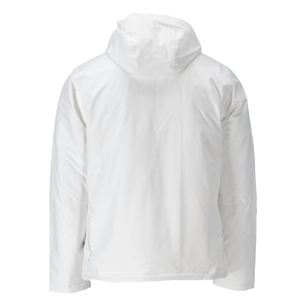 White - Back - Mascot Mens Customised Polyester Winter Jacket