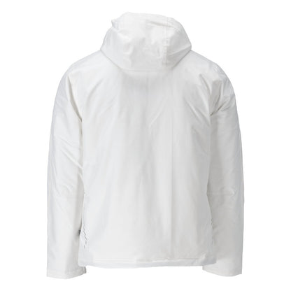 White - Back - Mascot Mens Customised Polyester Winter Jacket