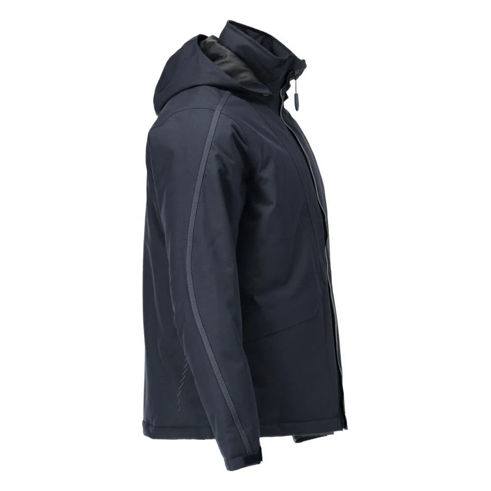 Dark Navy - Side - Mascot Mens Customised Polyester Winter Jacket