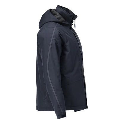 Dark Navy - Side - Mascot Mens Customised Polyester Winter Jacket