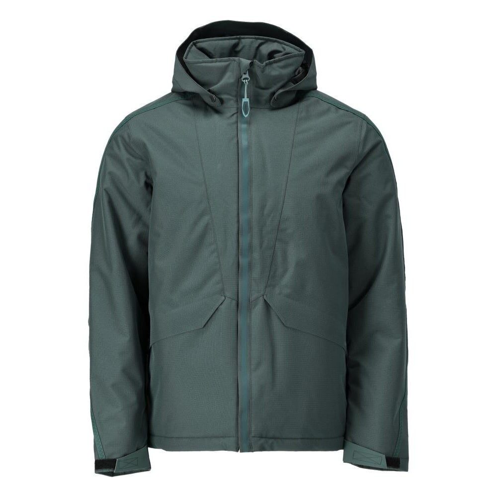 Forest Green - Front - Mascot Mens Customised Polyester Winter Jacket
