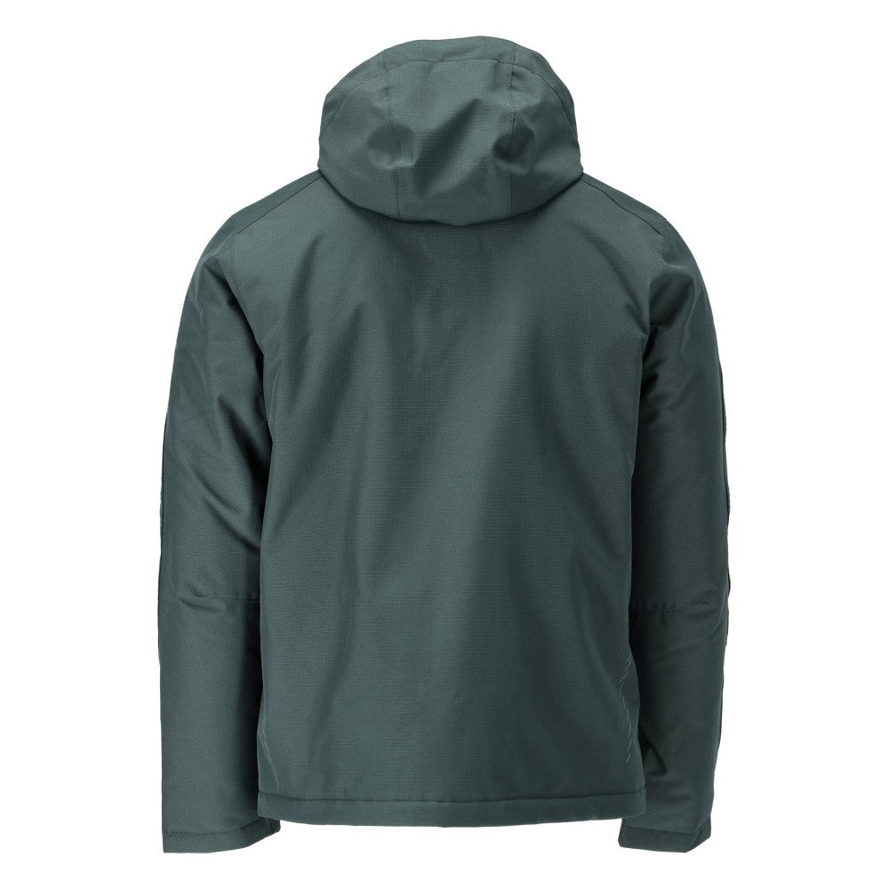 Forest Green - Back - Mascot Mens Customised Polyester Winter Jacket