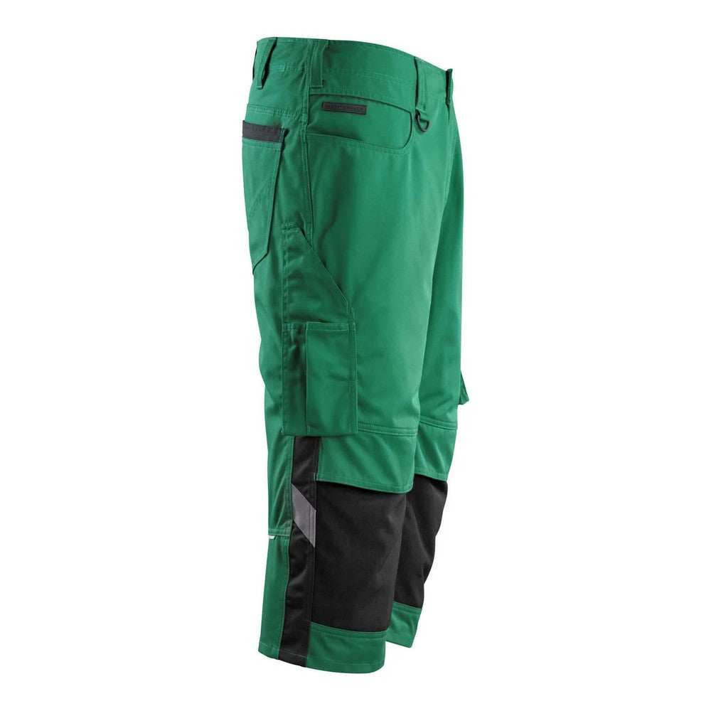 Green-Black - Back - Mascot Mens Unique Knee Pad Pockets Work Trousers