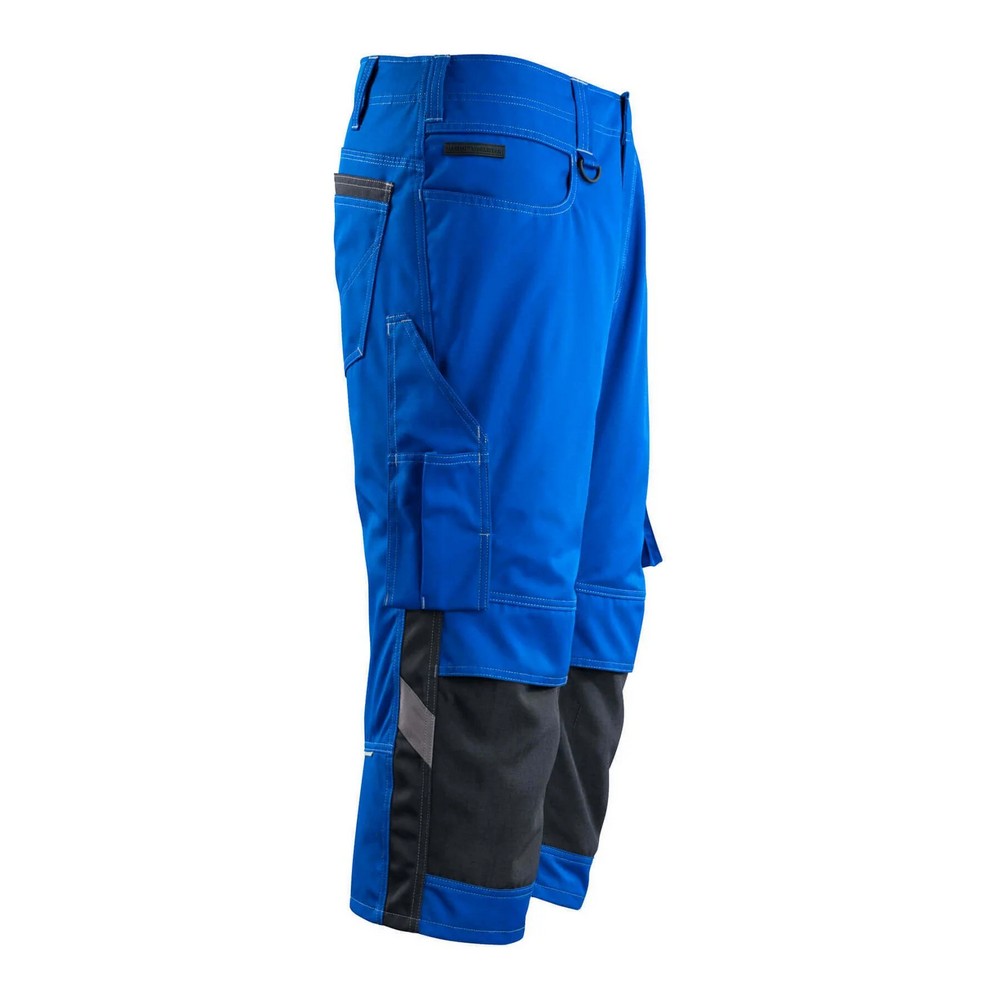 Royal Blue-Dark Navy - Back - Mascot Mens Unique Knee Pad Pockets Work Trousers