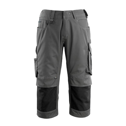 Dark Anthracite-Black - Front - Mascot Mens Unique Knee Pad Pockets Work Trousers