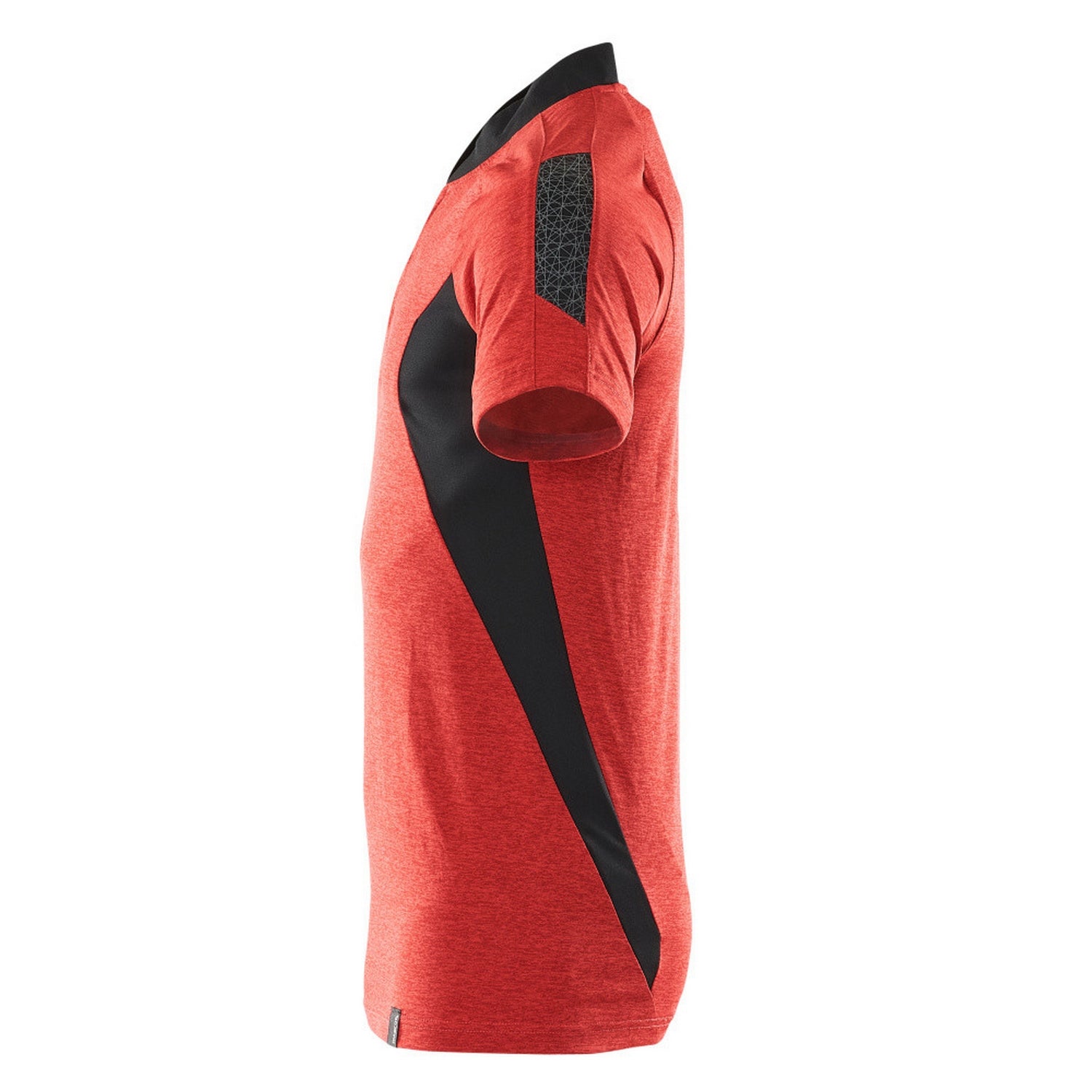 Traffic Red-Black - Lifestyle - Mascot Mens Accelerate Polo Shirt