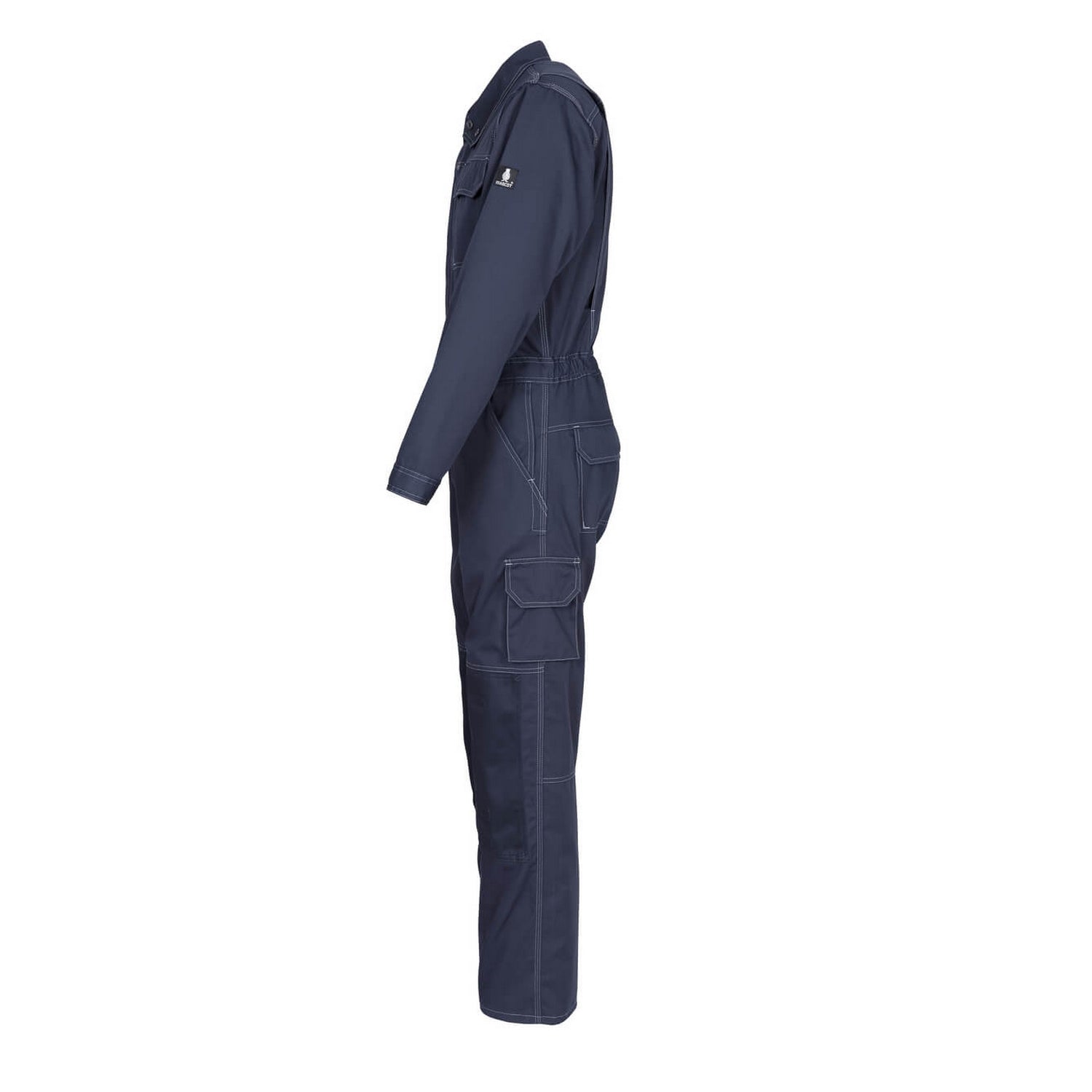 Dark Navy - Lifestyle - Mascot Mens Akron Knee Pad Pockets Boiler Suit
