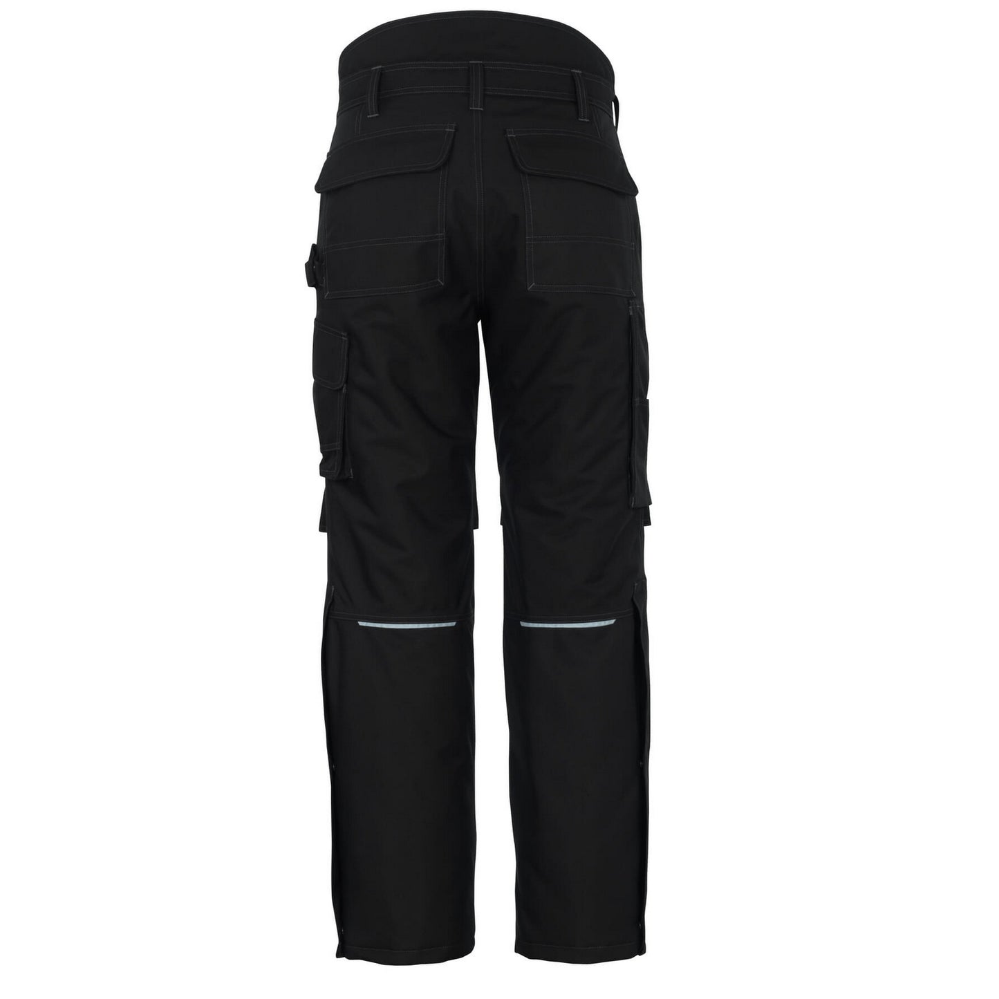 Black - Back - Mascot Mens Industry Work Trousers