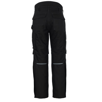 Black - Back - Mascot Mens Industry Work Trousers