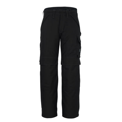 Black - Front - Mascot Mens Industry Work Trousers