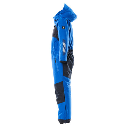 Azure Blue-Dark Navy - Lifestyle - Mascot Childrens-Kids Accelerate Snowsuit
