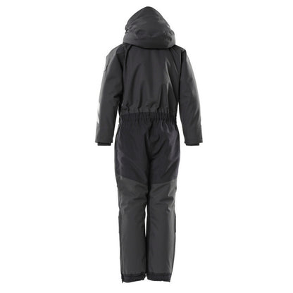 Black - Back - Mascot Childrens-Kids Accelerate Snowsuit