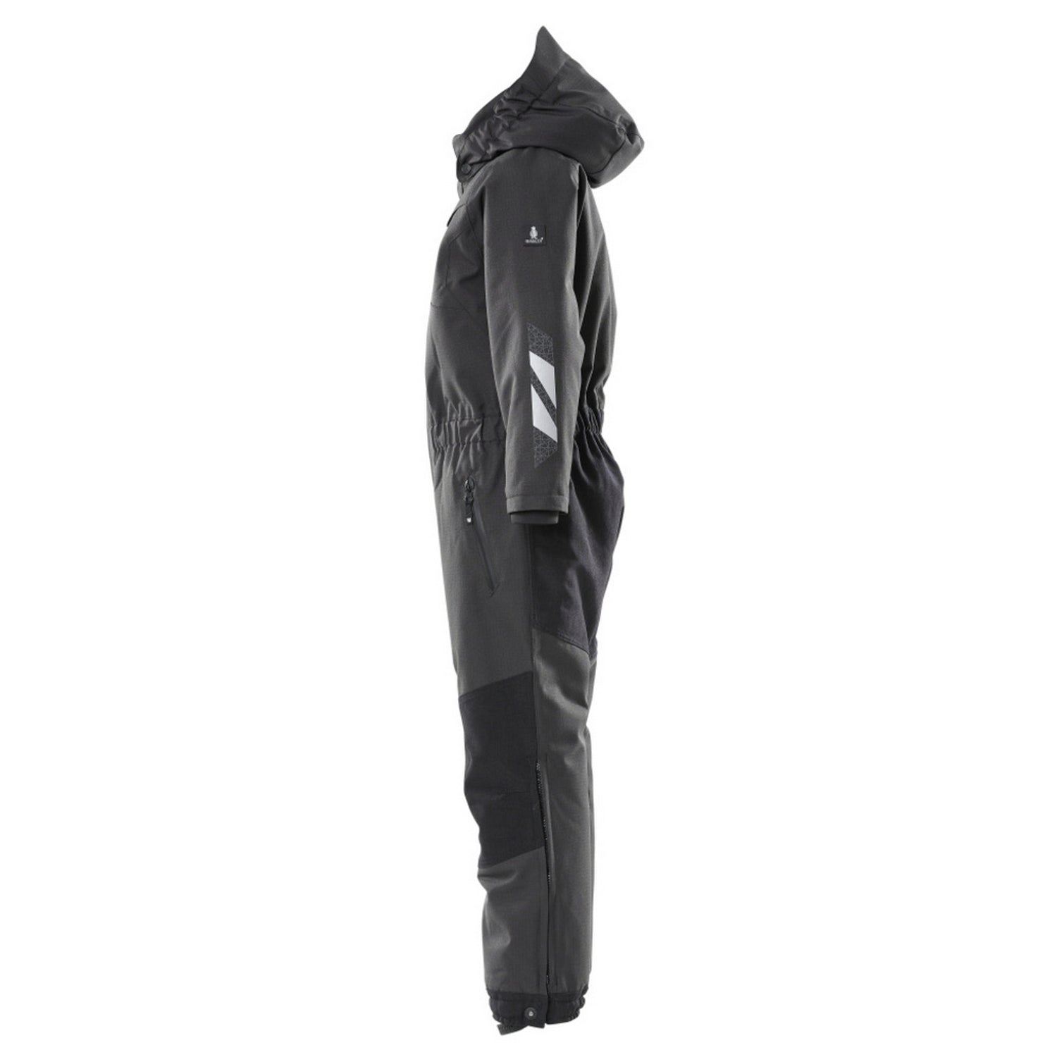 Black - Lifestyle - Mascot Childrens-Kids Accelerate Snowsuit