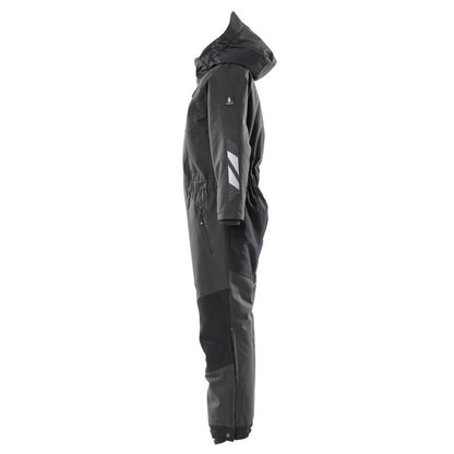 Black - Lifestyle - Mascot Childrens-Kids Accelerate Snowsuit