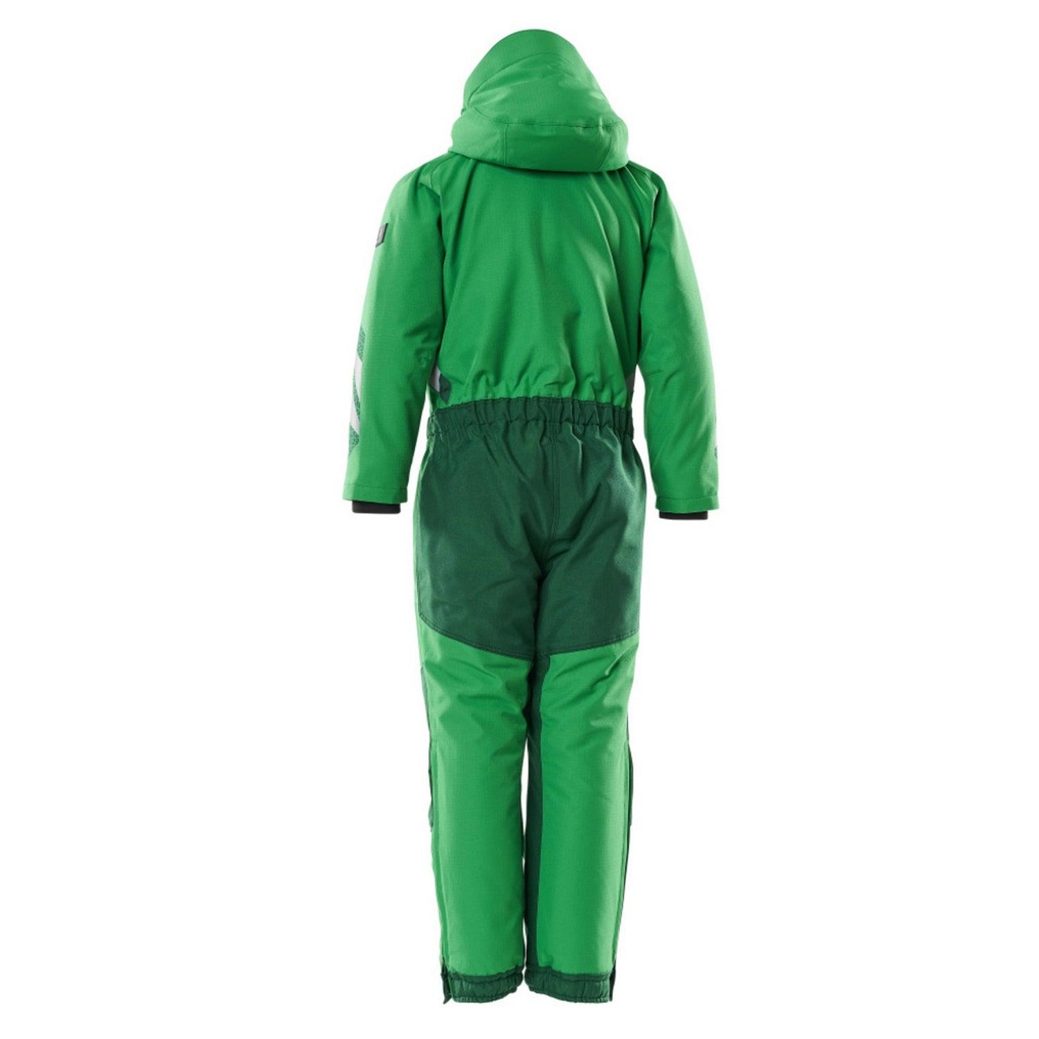 Grass Green-Green - Back - Mascot Childrens-Kids Accelerate Snowsuit