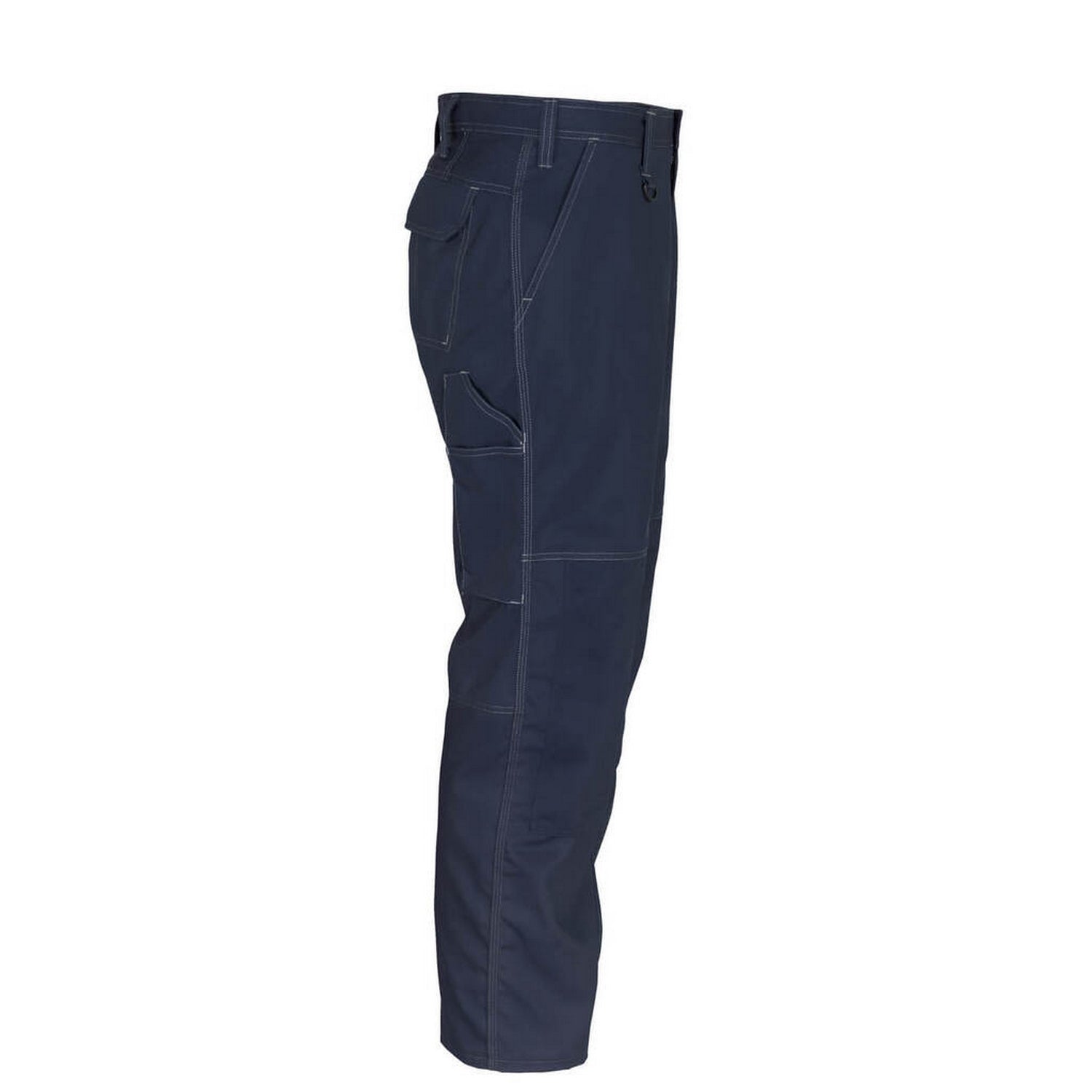 Dark Navy - Side - Mascot Mens Pittsburgh Knee Pad Pockets Work Trousers