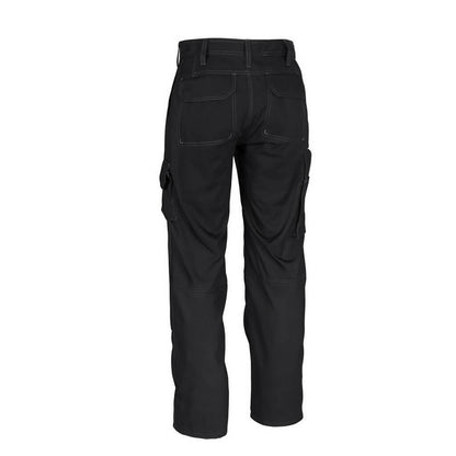 Black - Back - Mascot Mens Pittsburgh Knee Pad Pockets Work Trousers
