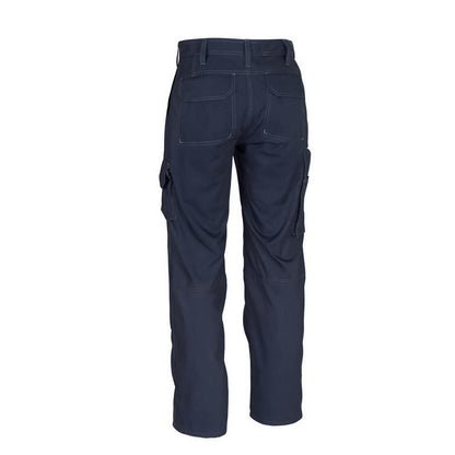 Dark Navy - Back - Mascot Mens Pittsburgh Knee Pad Pockets Work Trousers