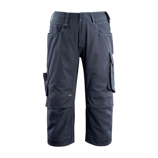Dark Navy - Front - Mascot Mens Unique Knee Pad Pockets Work Trousers