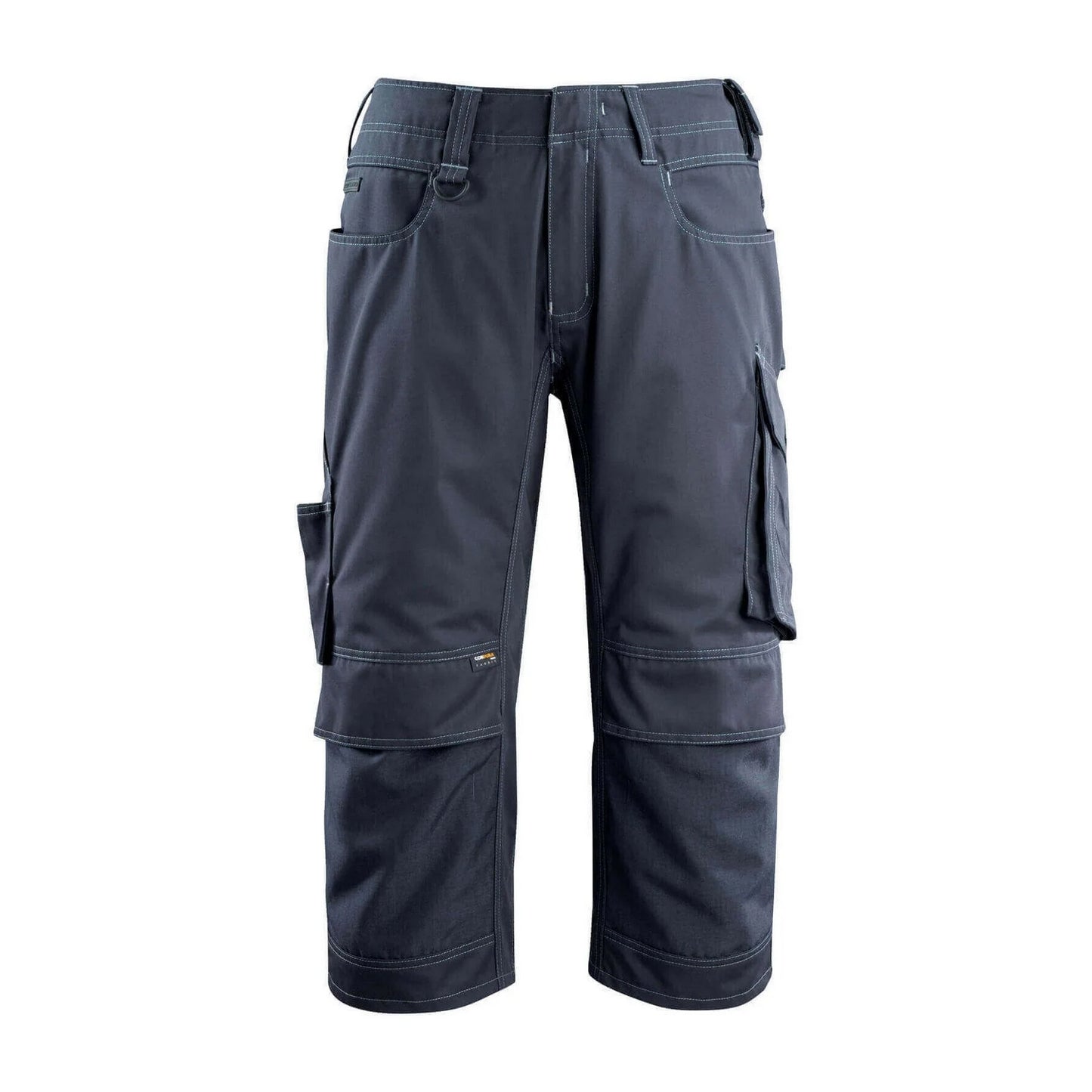 Dark Navy - Front - Mascot Mens Unique Knee Pad Pockets Work Trousers