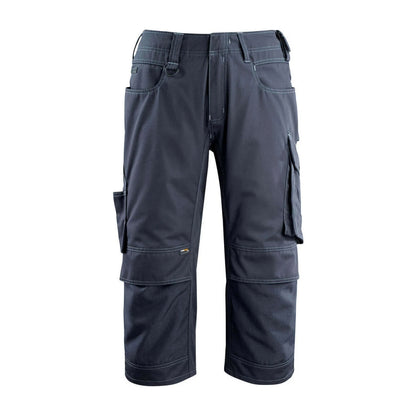 Dark Navy - Front - Mascot Mens Unique Knee Pad Pockets Work Trousers