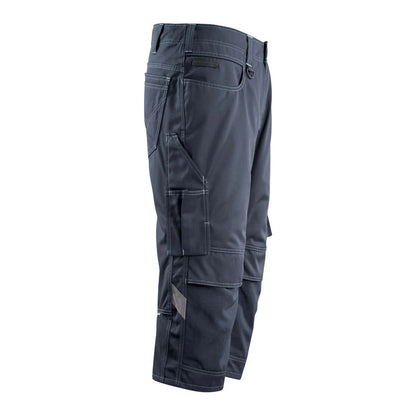 Dark Navy - Back - Mascot Mens Unique Knee Pad Pockets Work Trousers