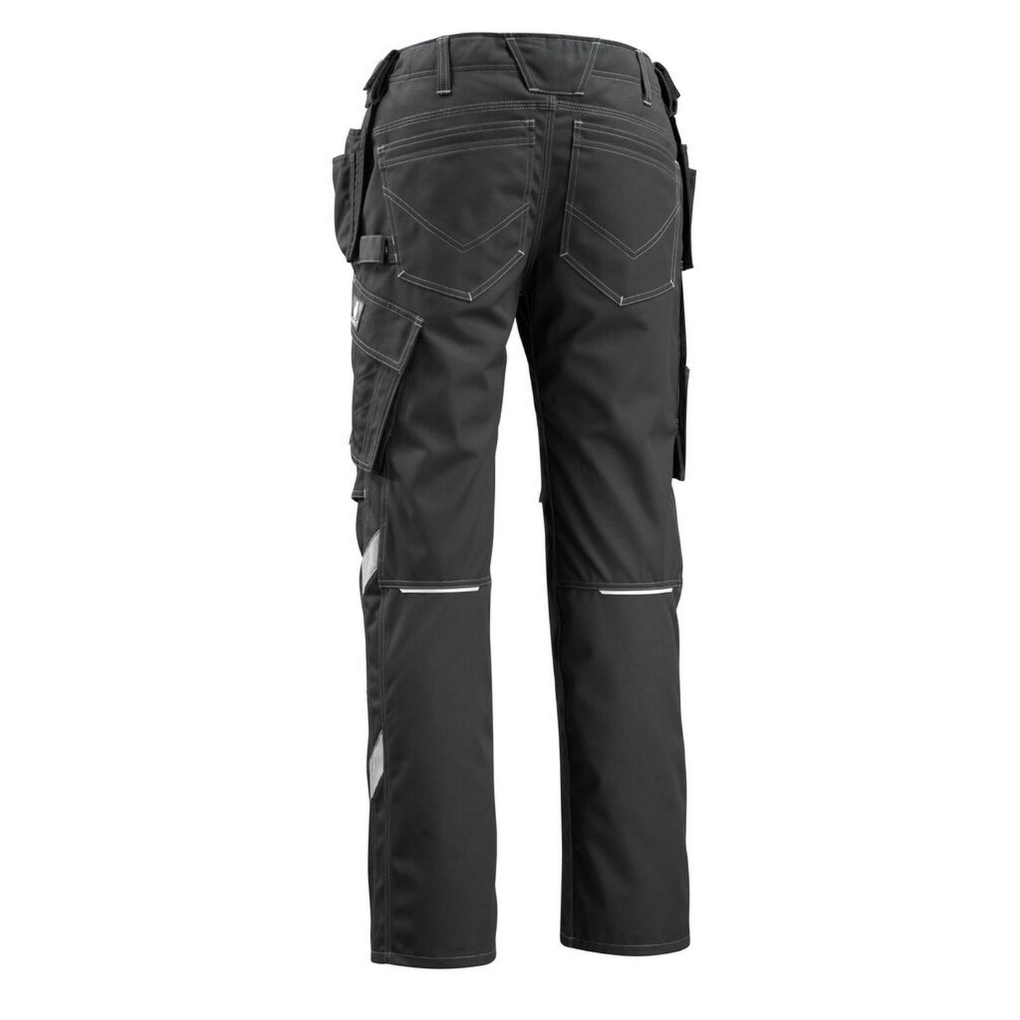 Black - Back - Mascot Mens Unique Holster Pocket Work Trousers