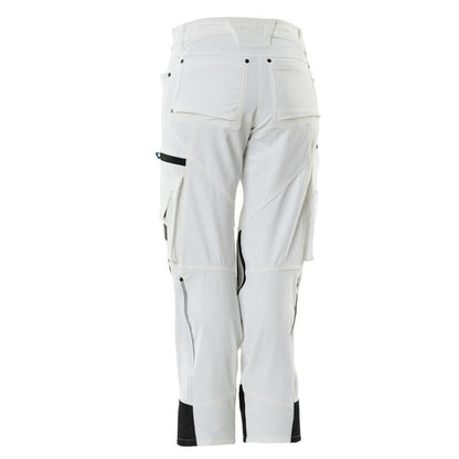 White - Back - Mascot Womens-Ladies Advanced Work Trousers