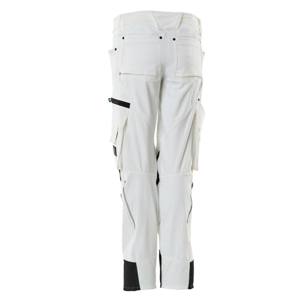 White - Back - Mascot Womens-Ladies Advanced Work Trousers