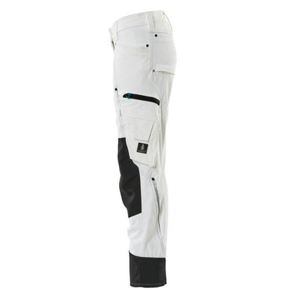White - Lifestyle - Mascot Womens-Ladies Advanced Work Trousers