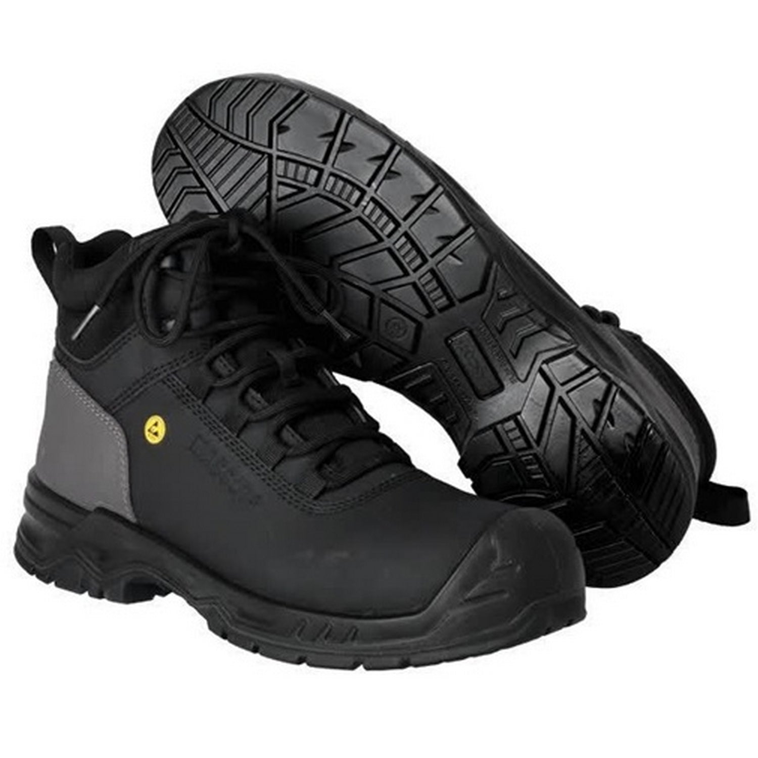 Black - Lifestyle - Mascot Unisex Adult Footwear Classic Safety Boots