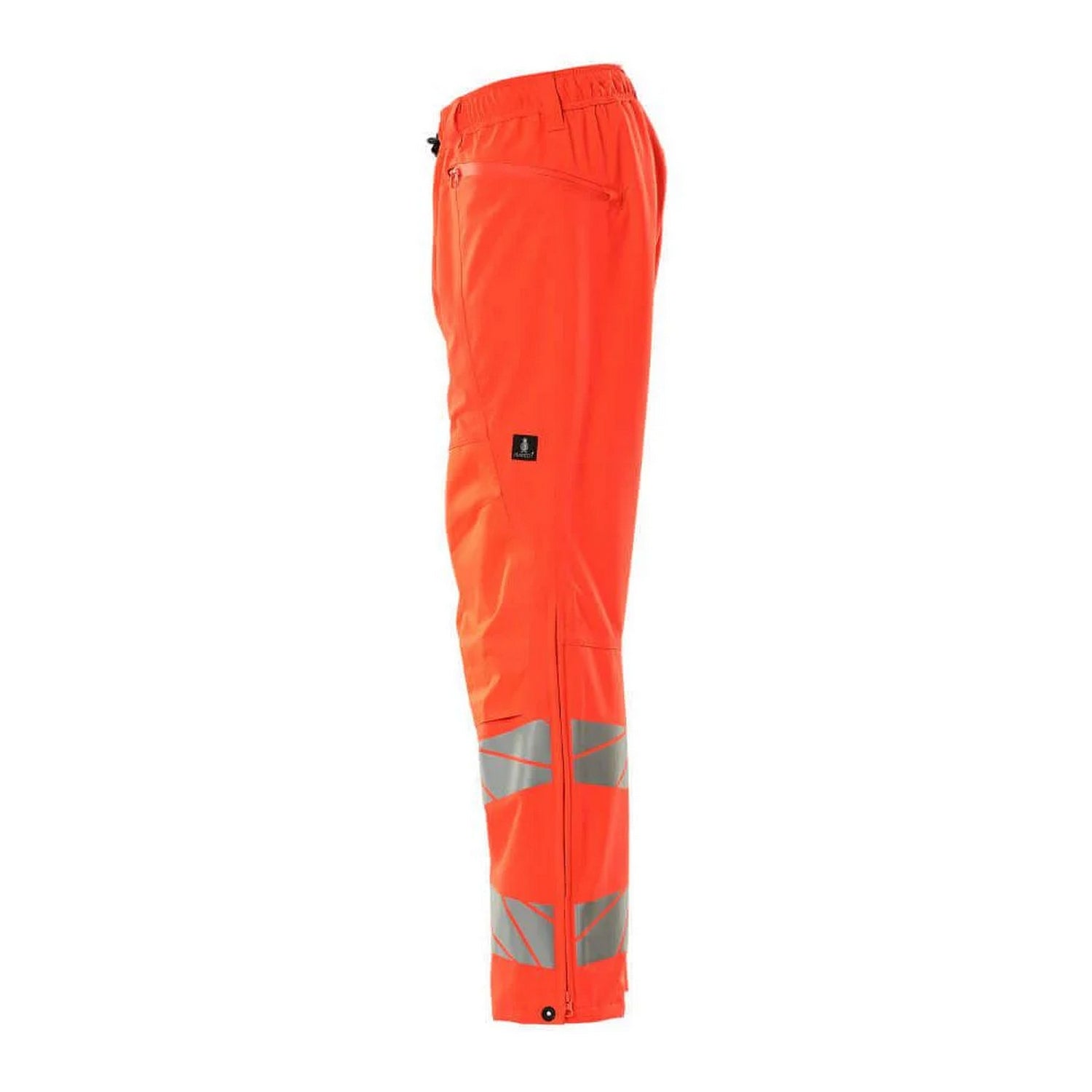 Hi Vis Red - Side - Mascot Mens Accelerate Safe Hi-Vis Over Trousers