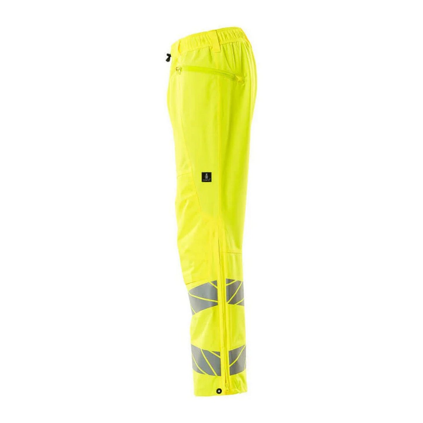 Hi Vis Yellow - Side - Mascot Mens Accelerate Safe Hi-Vis Over Trousers