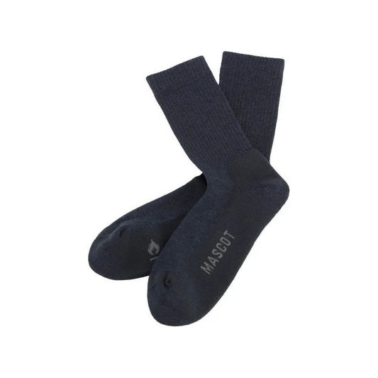 Dark Navy - Front - Mascot Mens Complete Socks (Pack of 3)