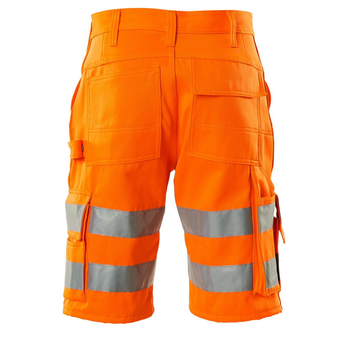 Hi Vis Orange - Back - Mascot Mens Pisa Safety Classic Shorts