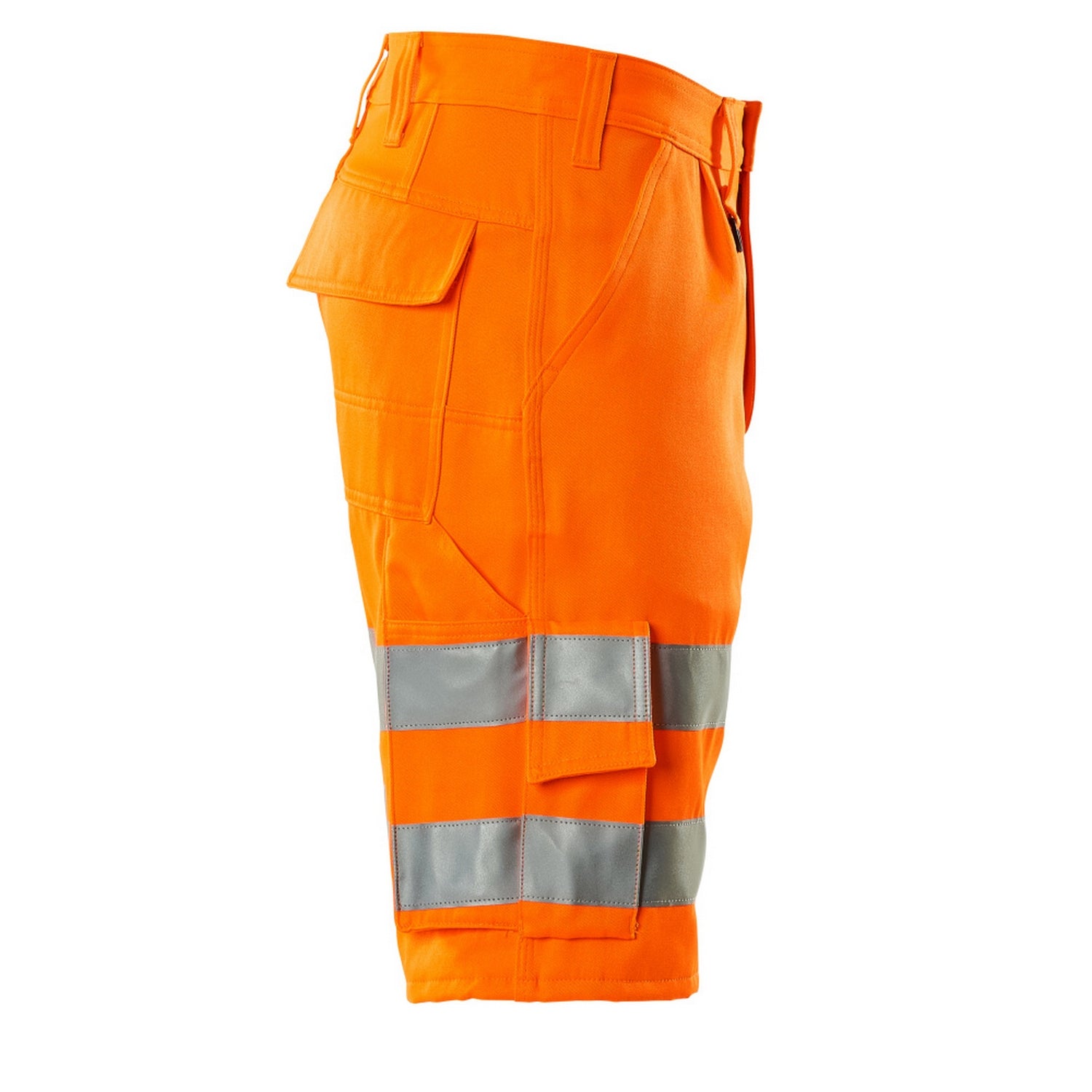 Hi Vis Orange - Side - Mascot Mens Pisa Safety Classic Shorts