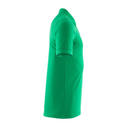 Grass Green - Side - Mascot Mens Crossover ProWash Modern Polo Shirt