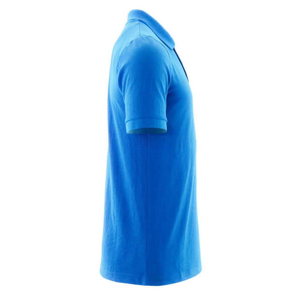 Azure Blue - Side - Mascot Mens Crossover ProWash Modern Polo Shirt