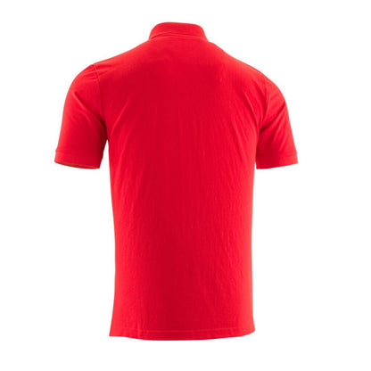 Traffic Red - Back - Mascot Mens Crossover ProWash Modern Polo Shirt