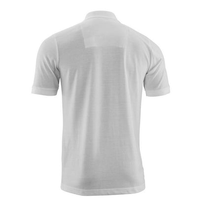 White - Back - Mascot Mens Crossover ProWash Modern Polo Shirt