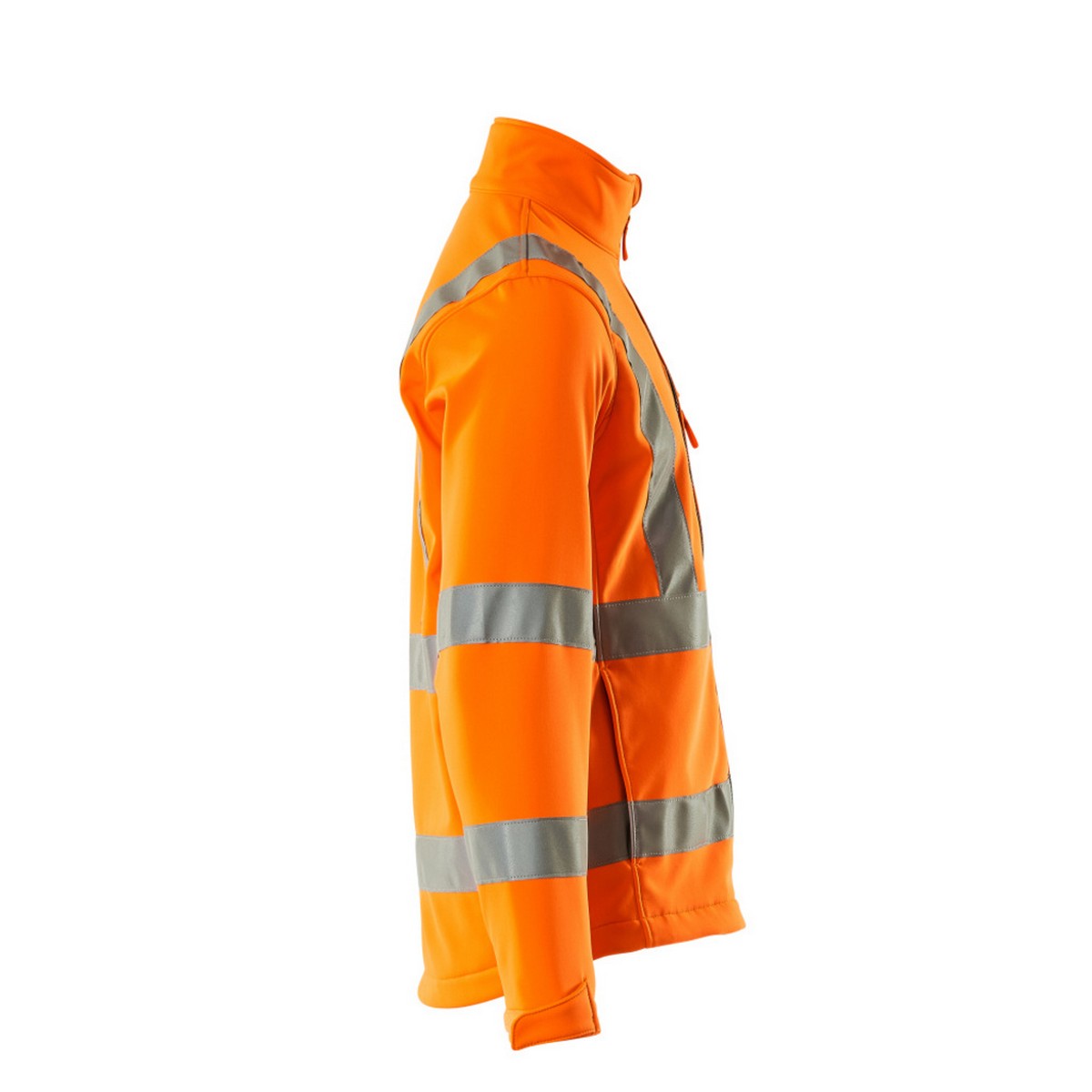 Hi Vis Orange - Side - Mascot Mens Calgary Safe Arctic Hi-Vis Soft Shell Jacket