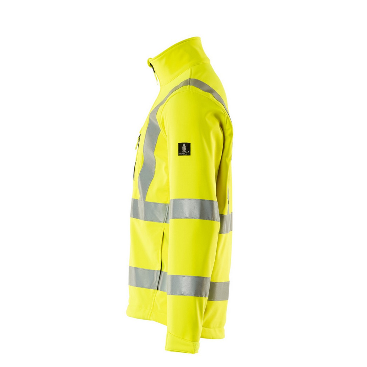 Hi Vis Yellow - Lifestyle - Mascot Mens Calgary Safe Arctic Hi-Vis Soft Shell Jacket