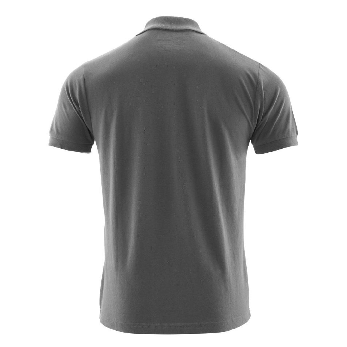 Dark Anthracite - Back - Mascot Mens Crossover Plain Polo Shirt