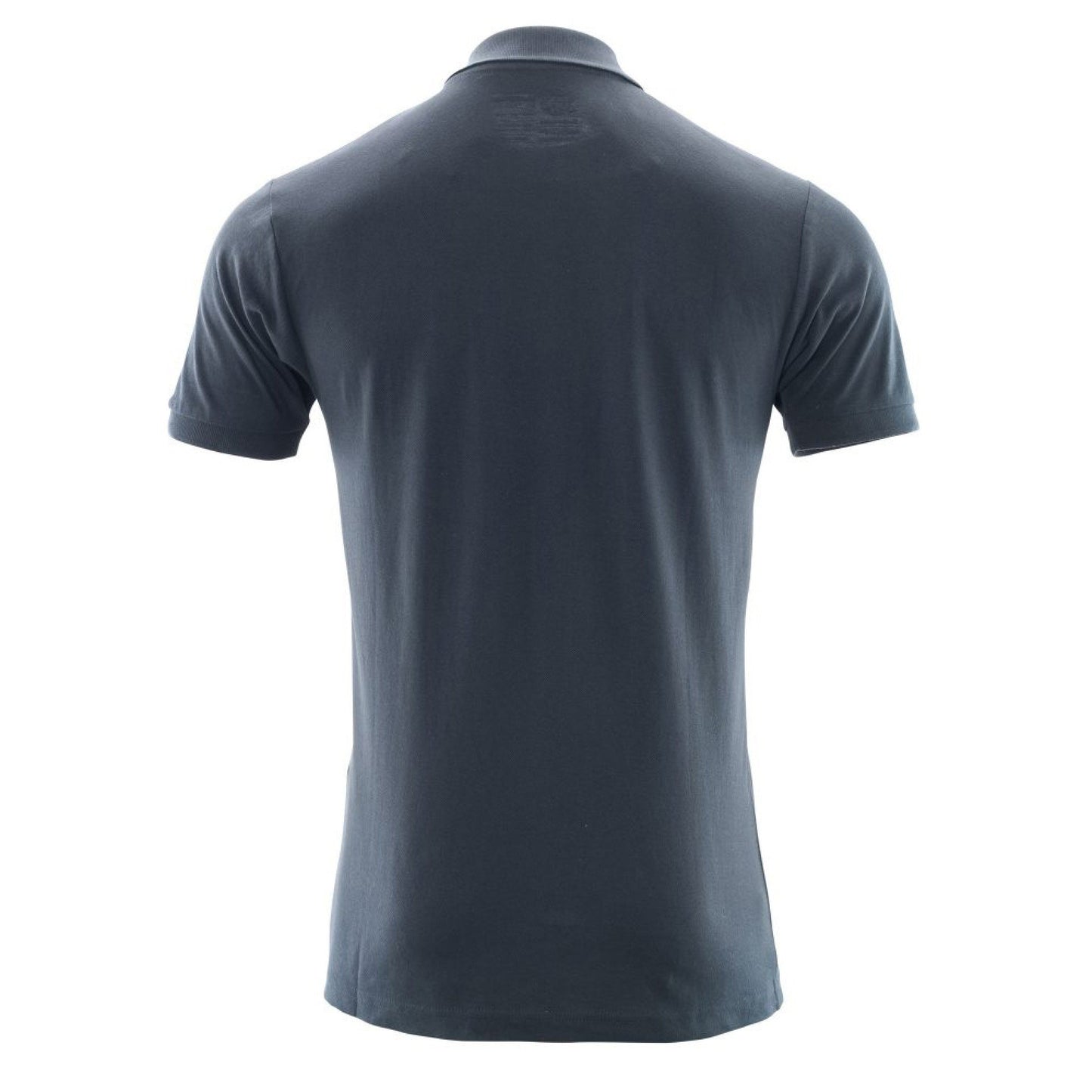 Dark Navy - Back - Mascot Mens Crossover Plain Polo Shirt