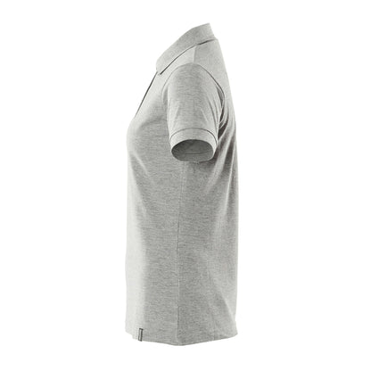 Grey - Lifestyle - Mascot Womens-Ladies Crossover Plain Polo Shirt